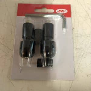 Styrender Alu Sort 17 / 13 mm