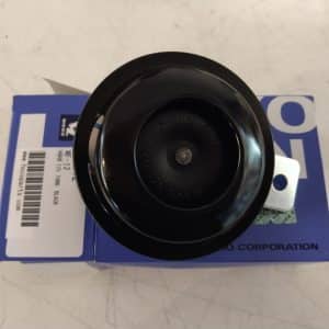 UNIVERSAL HORN 12V 70MM, BLACK