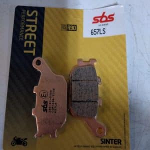 SBS BRAKE PAD STREET MC EXCEL SINTERED REAR 657LS