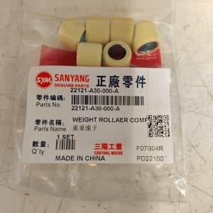 WEIGHT ROLLER (5.9 g) 6 pcs/1 set