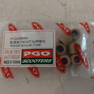 Variator Roller 16x13 7.5 Grams PGO Set