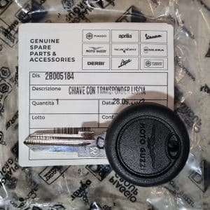 KEY WITH SMOOTH TRANSPONDER
