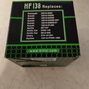 HIFLO OIL FILTER, HF138
