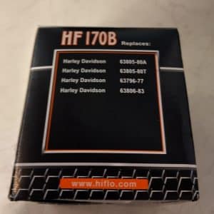 HIFLO OIL FILTER, HF170B BLACK