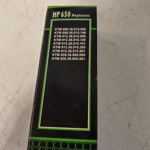 HIFLO OIL FILTER, HF650